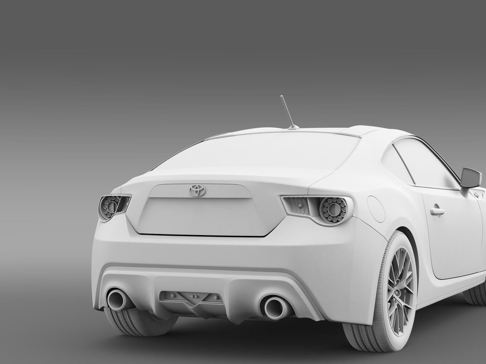 Toyota 86 Prototype 2011 3D model_13