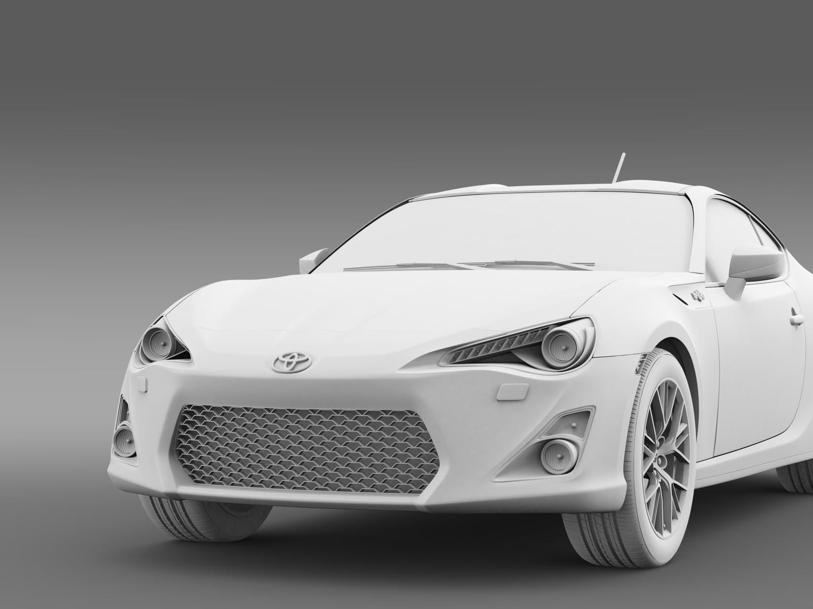 Toyota 86 Prototype 2011 3D model_14