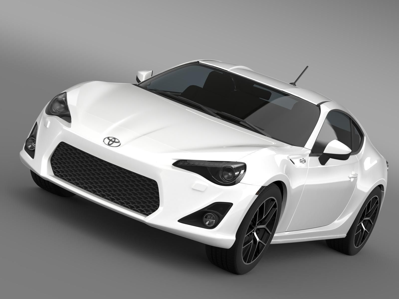 Toyota 86 Prototype 2011 3D model_1