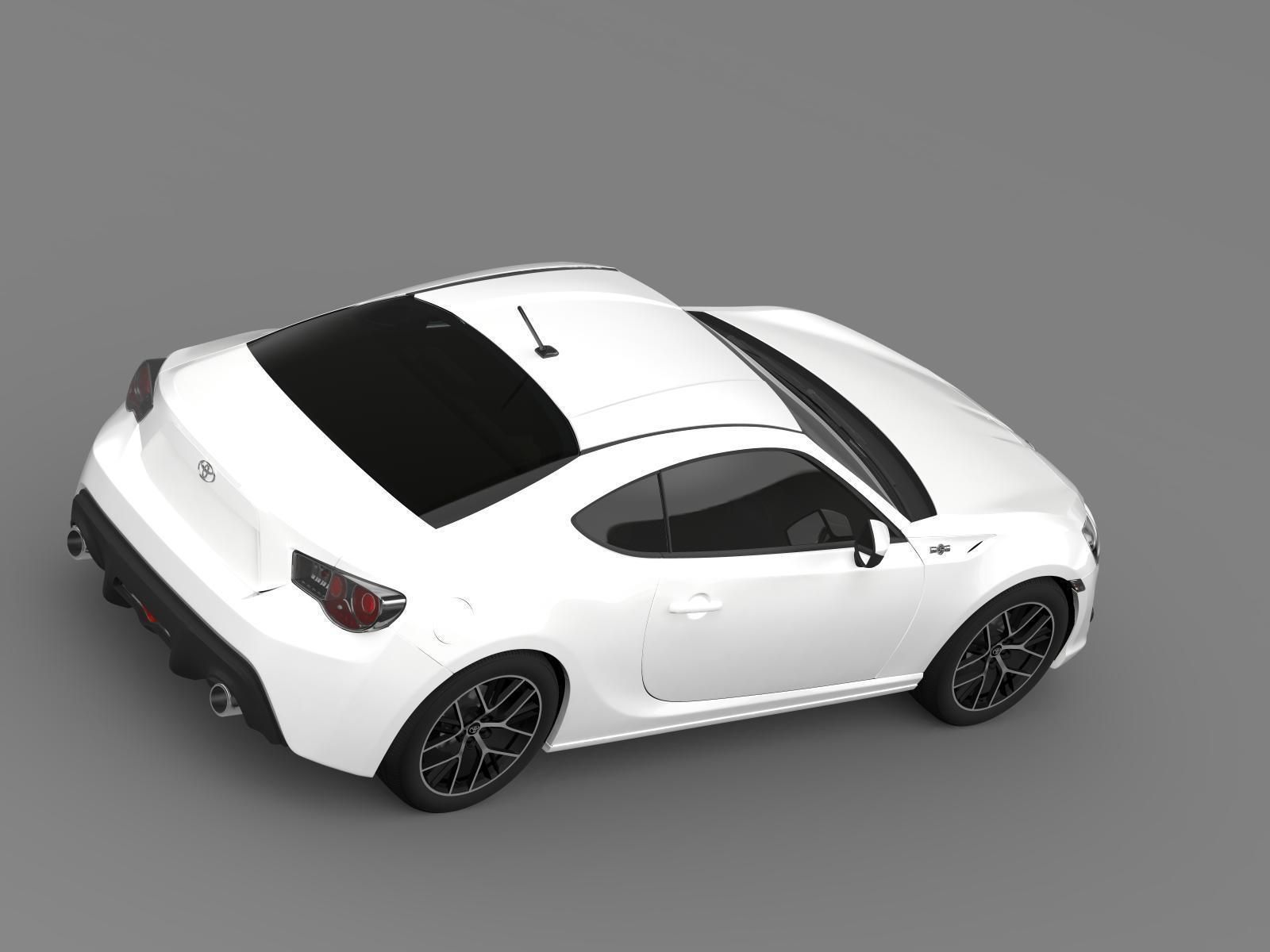 Toyota 86 Prototype 2011 3D model_10