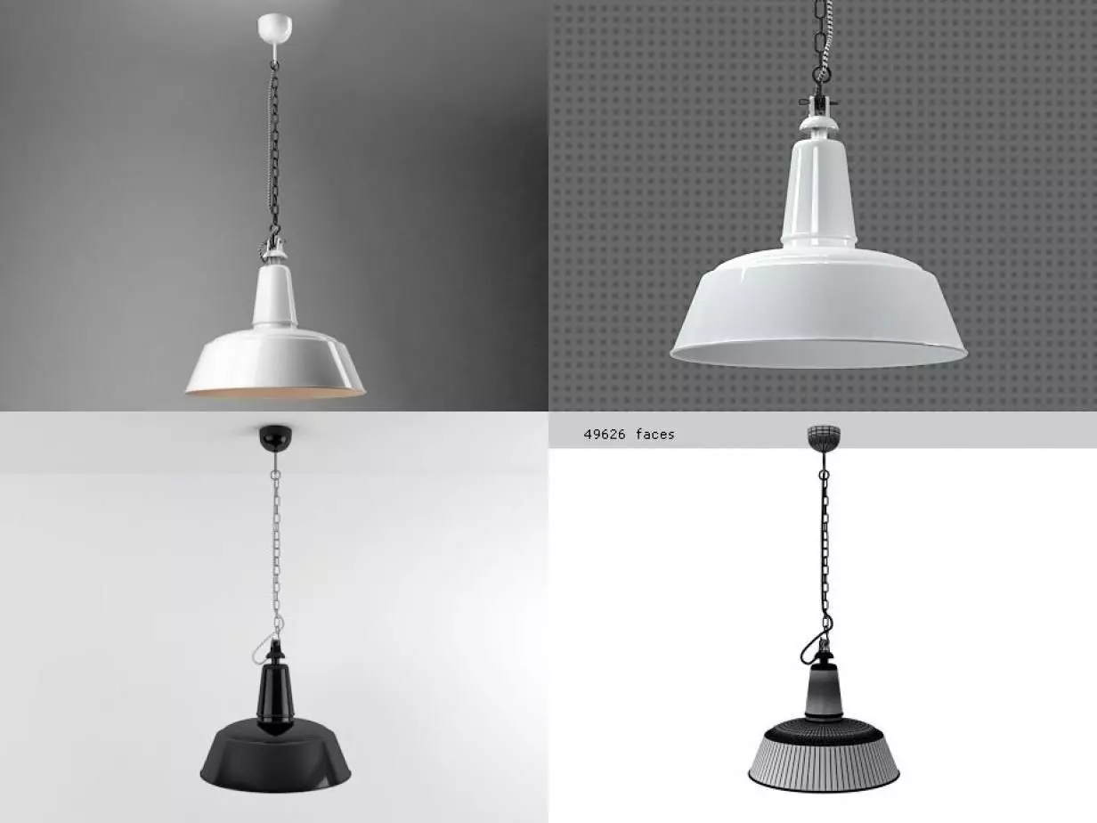 Bolich pendant light 3D model_2