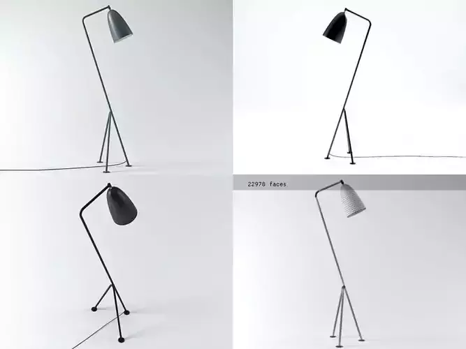 Grasshopper floor lamp