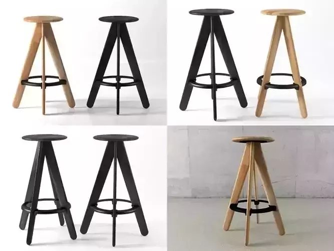 Slab Barstool