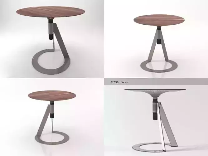 Ring four different side tables
