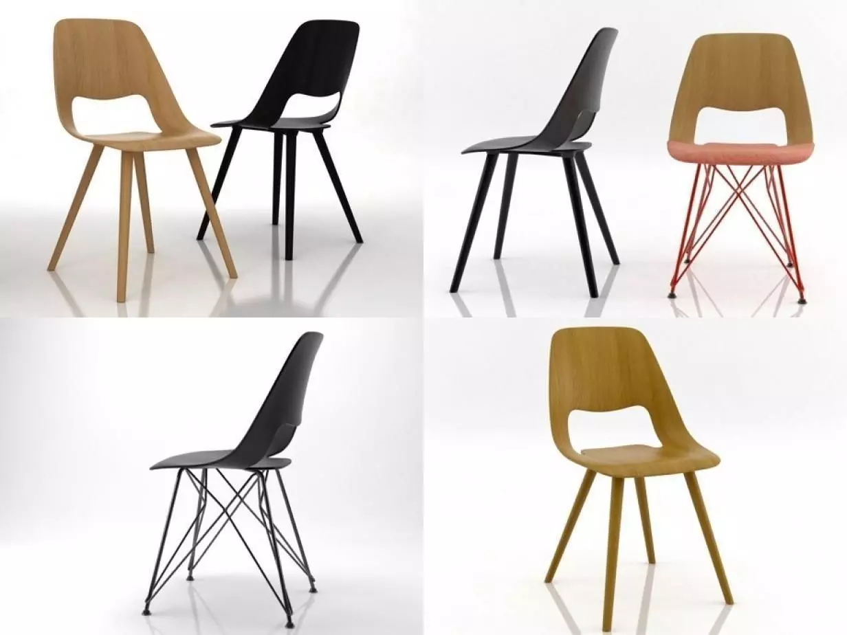 Jill eames chair eames chair eames chair ea 3D model_0