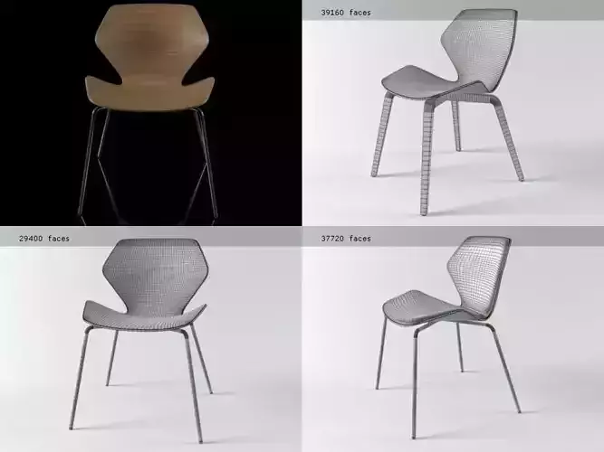 Ginkgo modern dining chairs