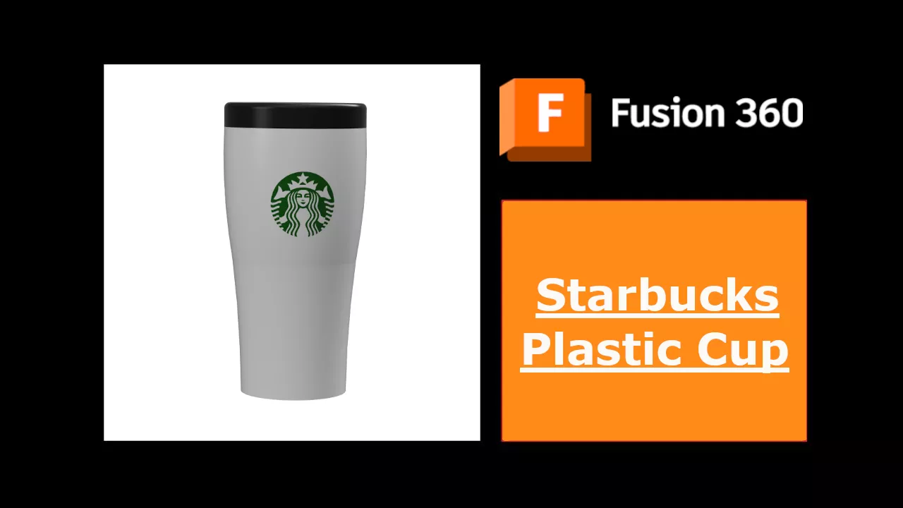Starbucks Plastic Cup 3D print model