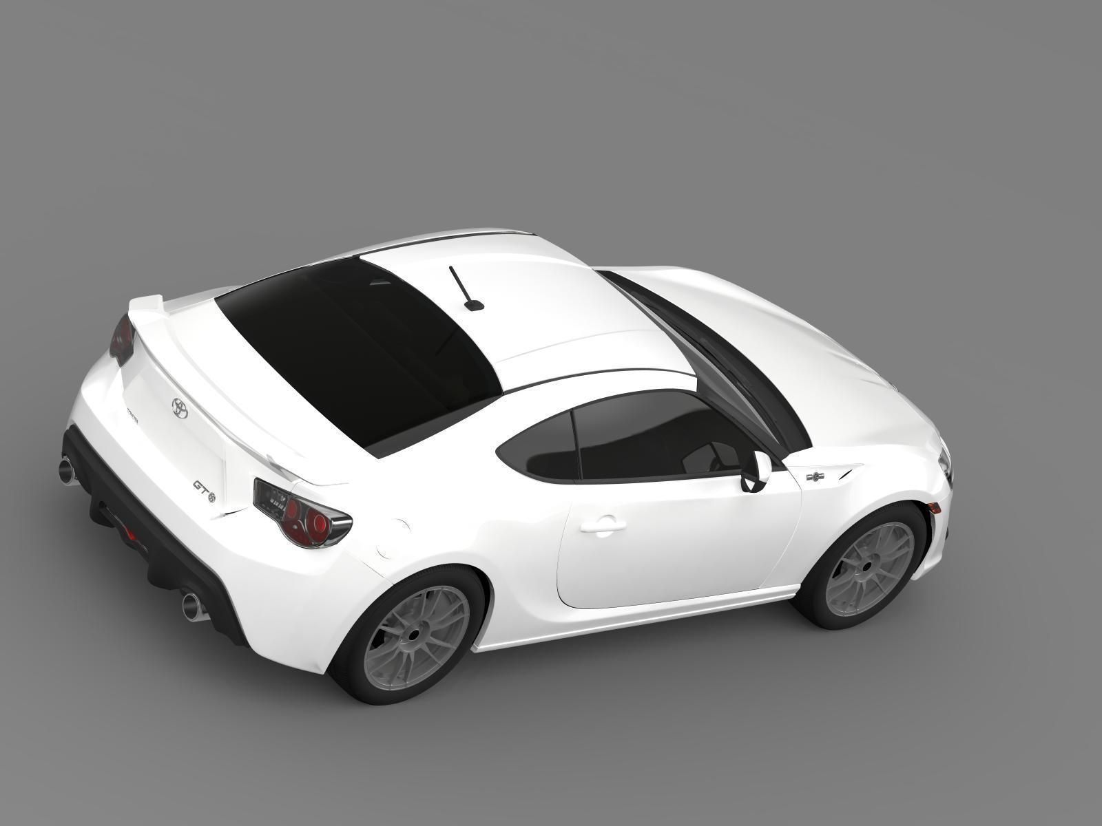 Toyota GT 86 Cup Edition 2014 3D model_8