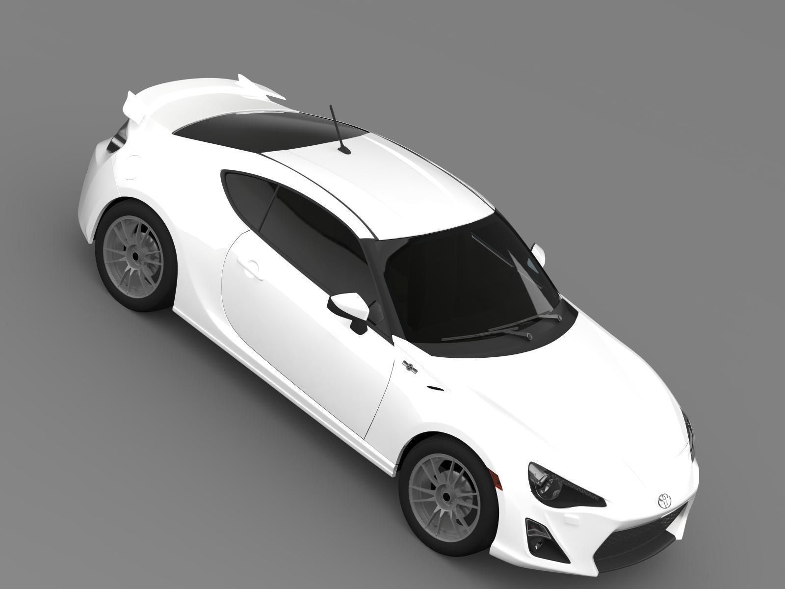 Toyota GT 86 Cup Edition 2014 3D model_9