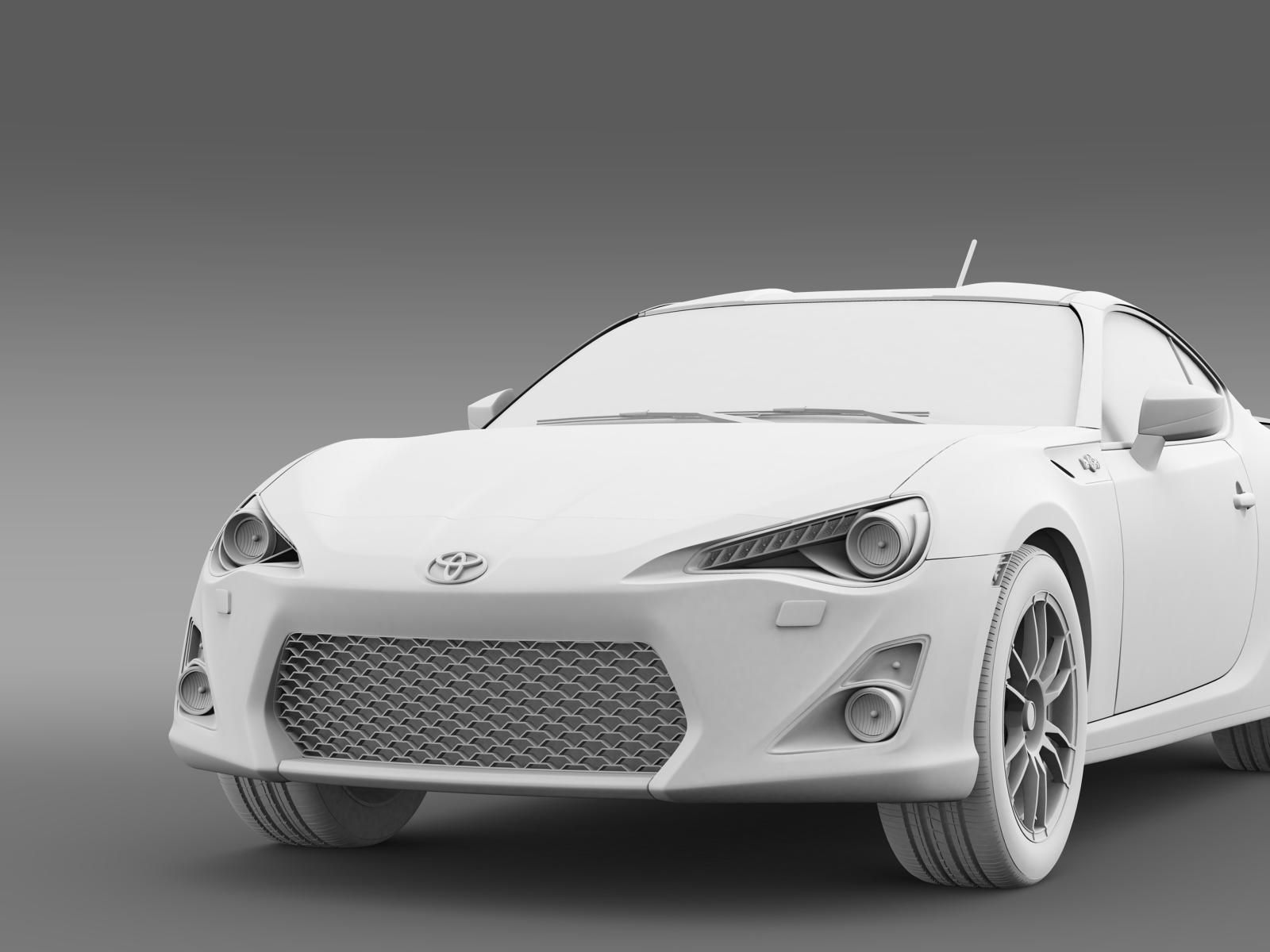 Toyota GT 86 Cup Edition 2014 3D model_17