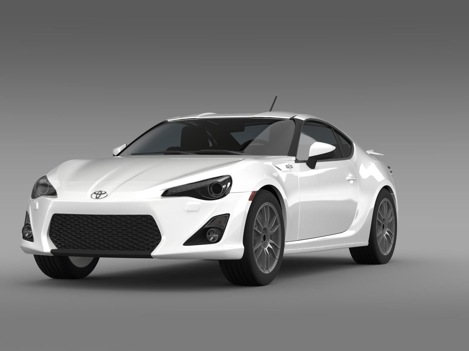 Toyota GT 86 Cup Edition 2014 3D model_3