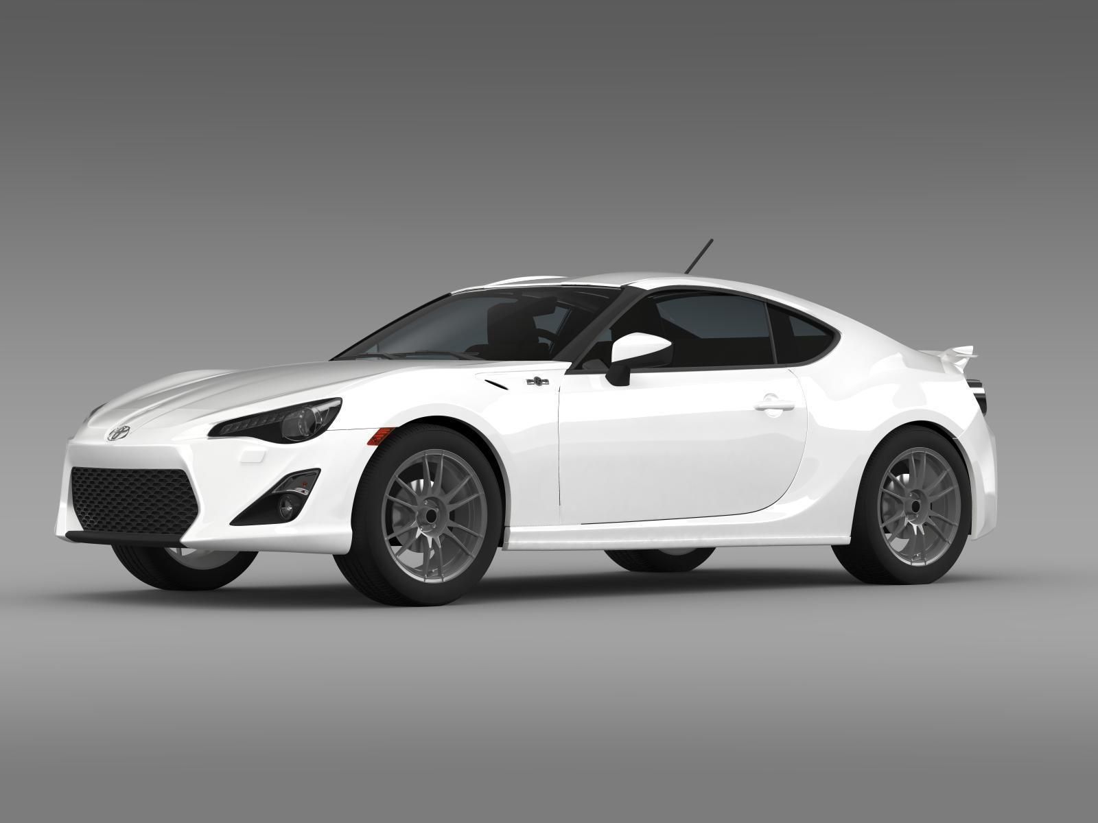 Toyota GT 86 Cup Edition 2014 3D model_2