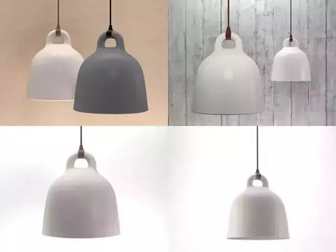Bell pendant lamp