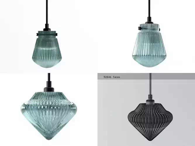 Glass Light Bead and Top