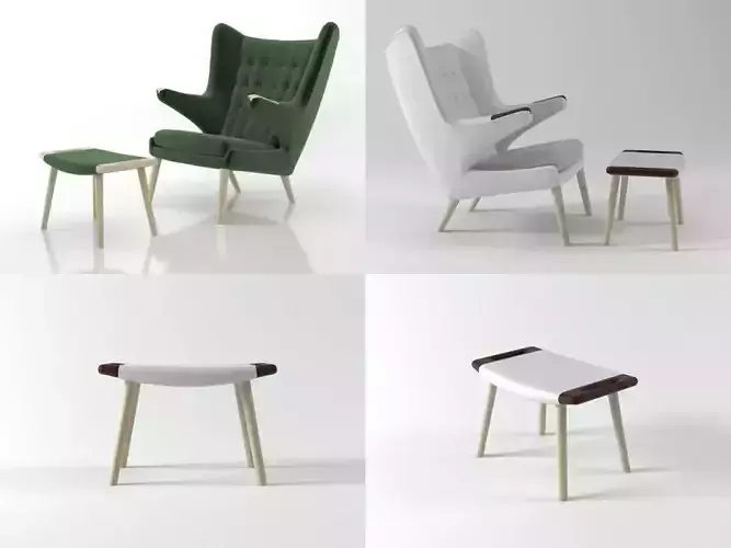 PP19 Teddy Bear Chair