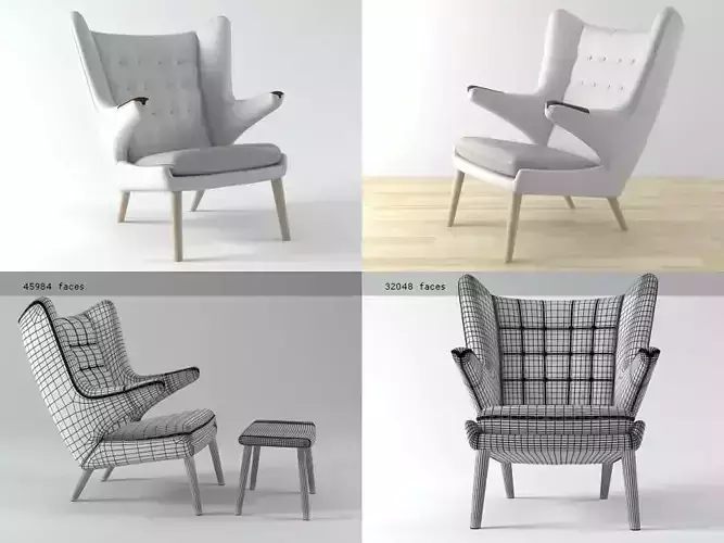 PP19 Teddy Bear Chair