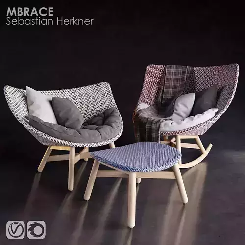 DEDON MBRACE 3D model