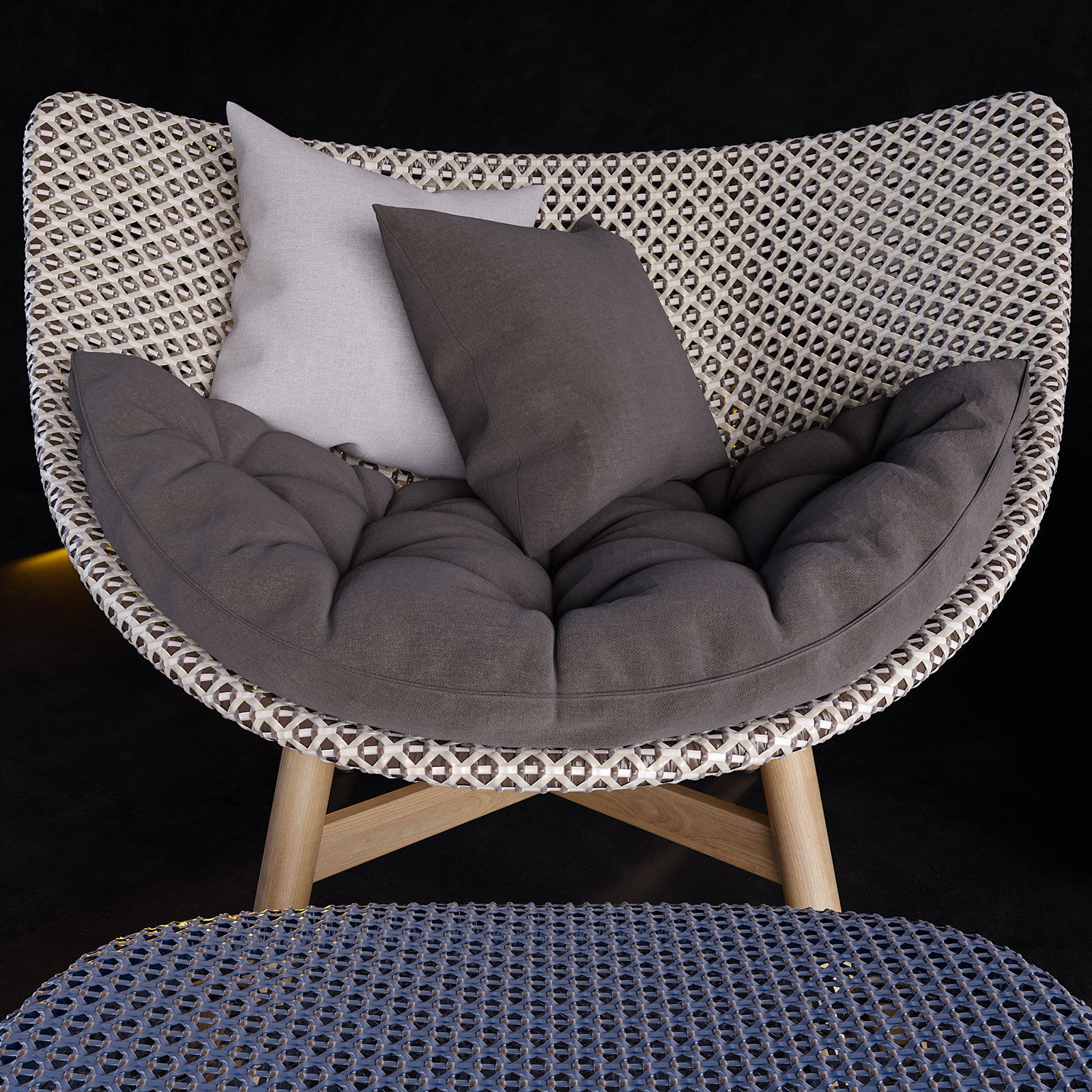 DEDON MBRACE 3D model_1