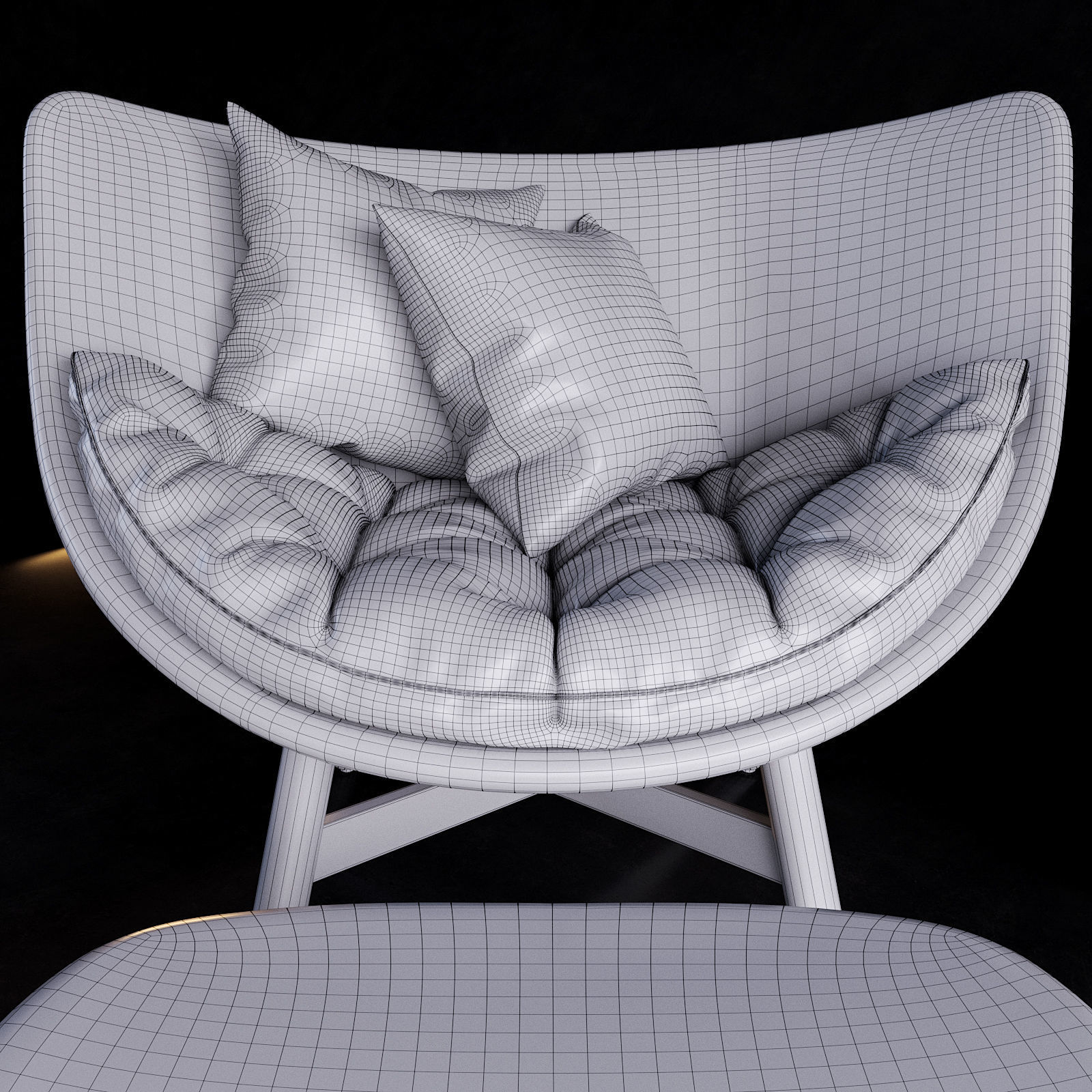 DEDON MBRACE 3D model_4