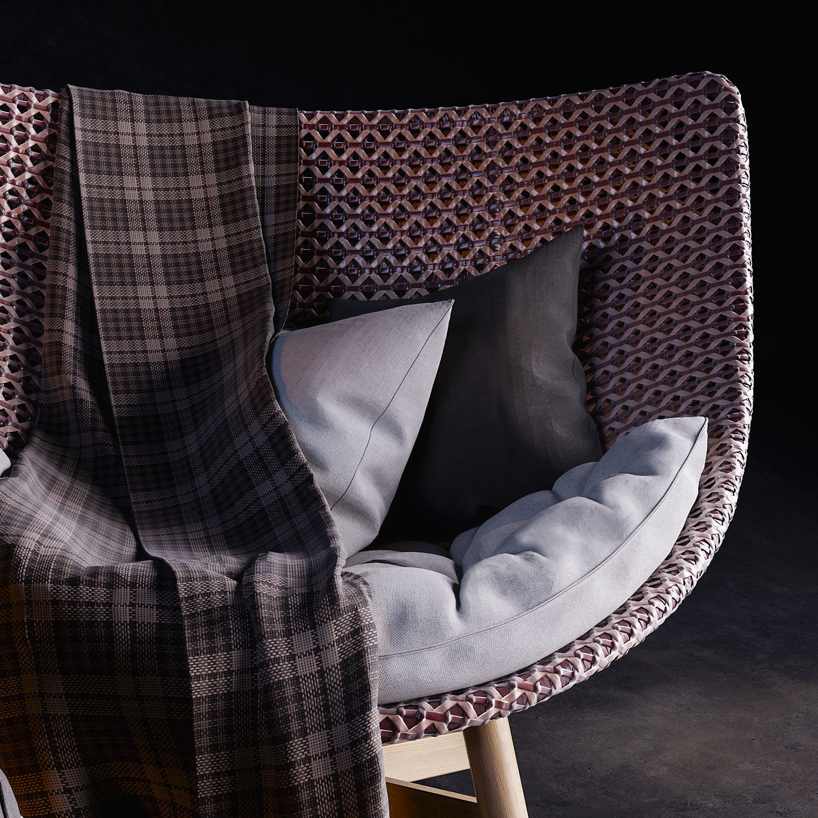 DEDON MBRACE 3D model_2