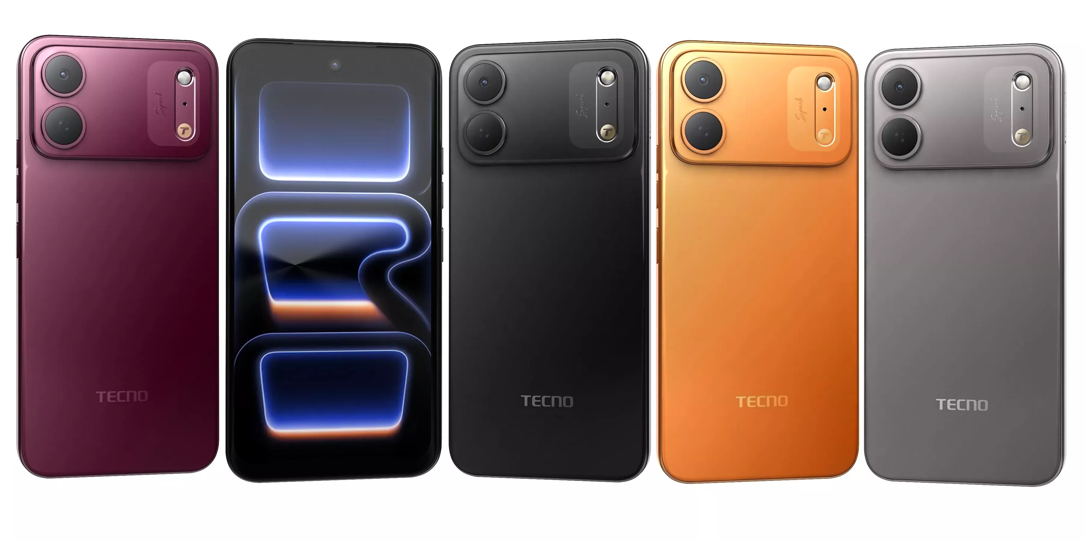 Tecno SPARK 50C All Colors 3D model
