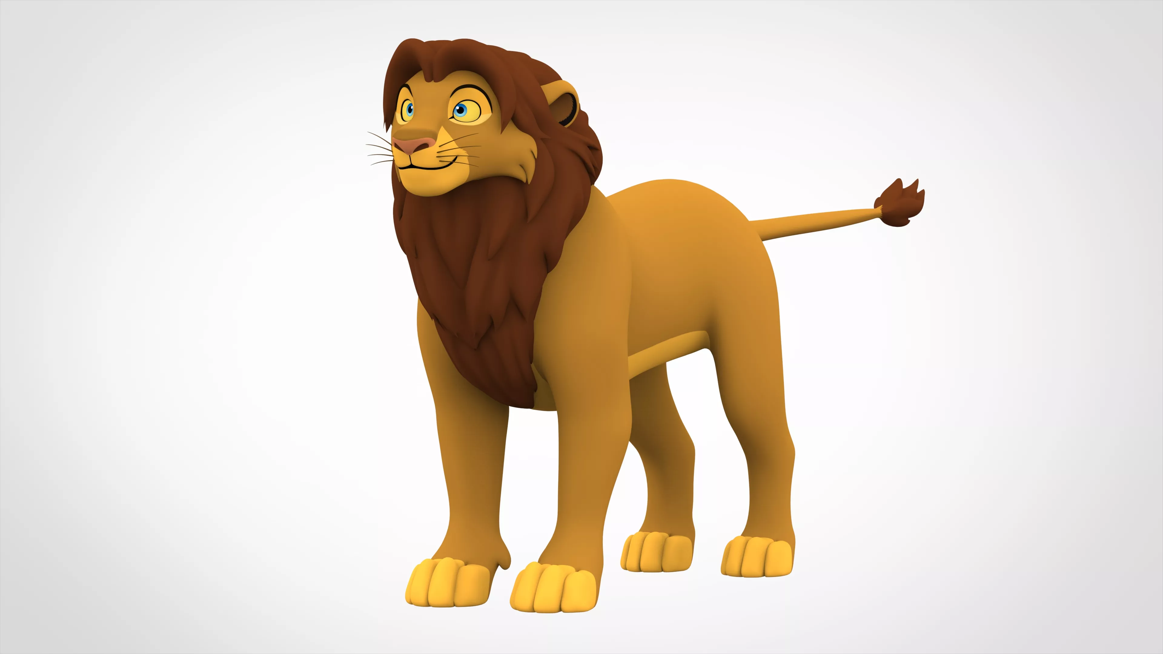Tojo Lion 3D model