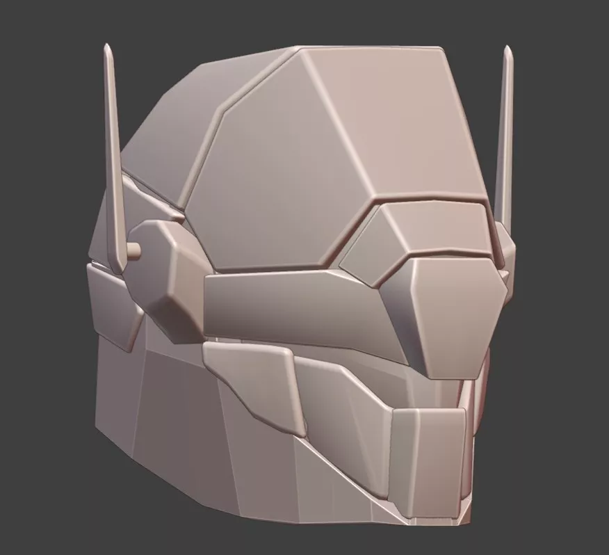 Helmet 3d model 3D print model