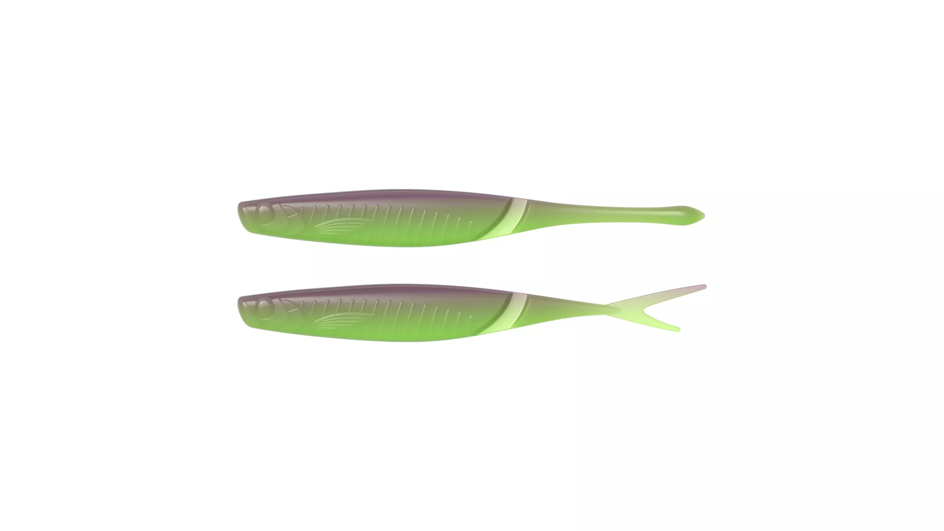 Minnow With Two Different tails 130mm 3D print model