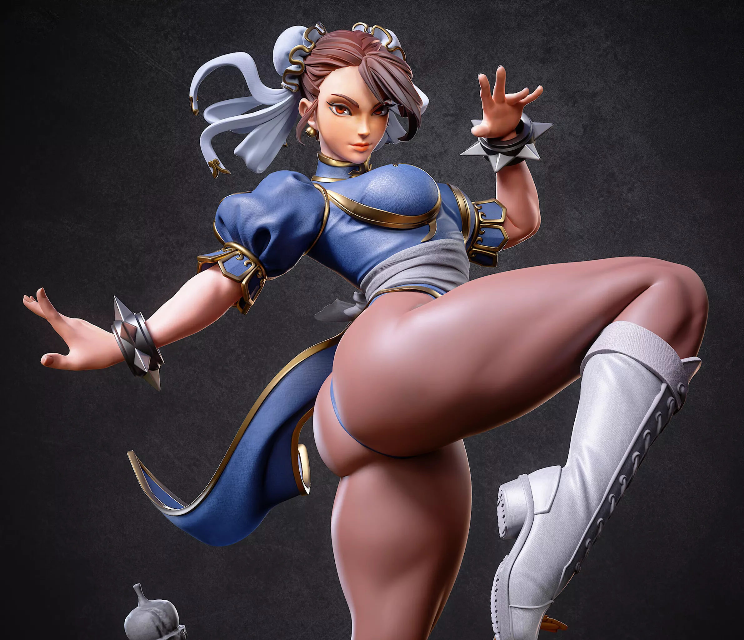 Chun-Li Street Fighter 3D Print Model 3D print model
