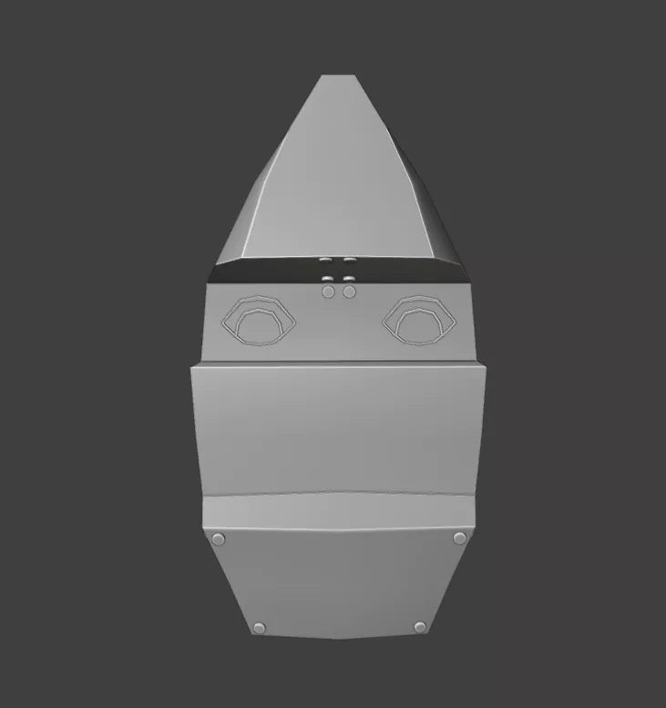 Robo face 3d model 3D print model