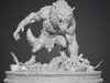 Werewolf Pack Set of 3 Highly Detailed Tabletop Miniatures 3D model 3D ...