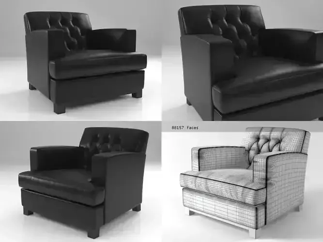 Hammercap Middle Armchair