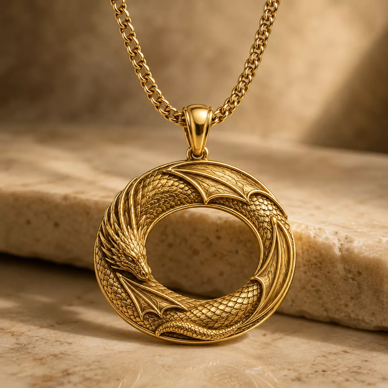Dragon pendant 3D print model