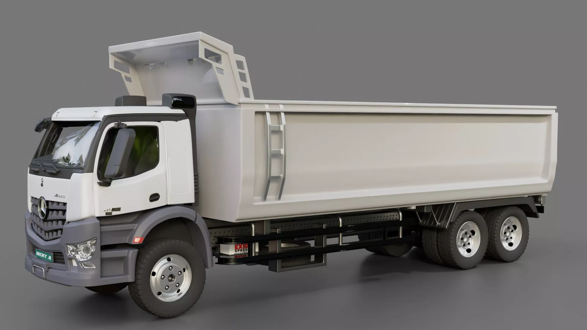 Mercedes Benz Arocs Tipper 2014 3D model