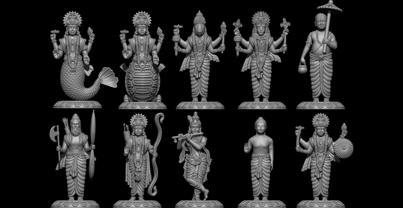 das avatar 3D print model