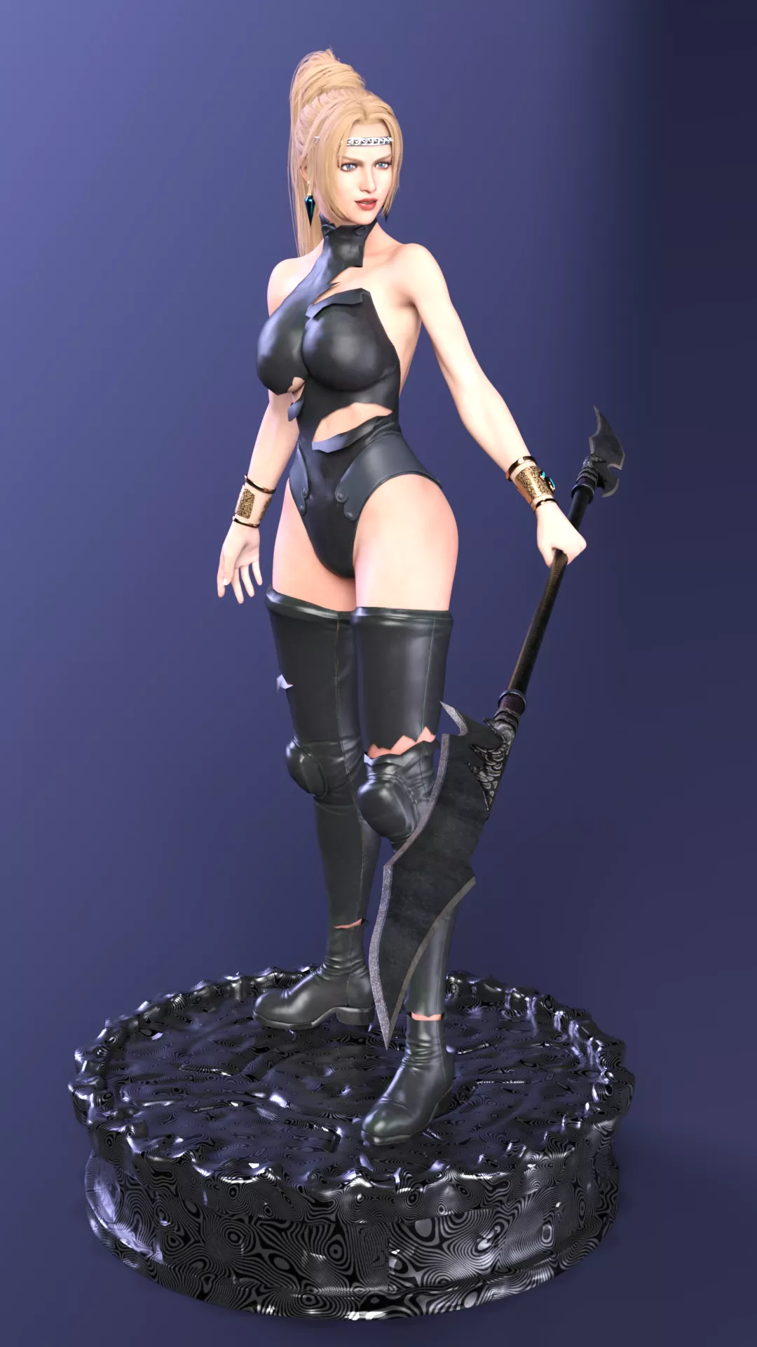 Rachel The Fiend Hunter 3D print model