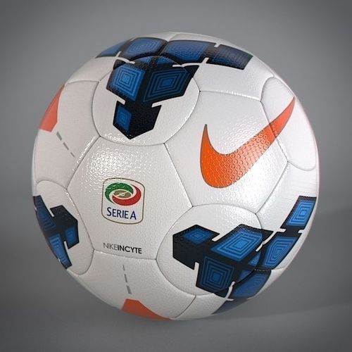 2013 2014 Lega Calcio Serie A Tim Match Ball 3D Model .max ...