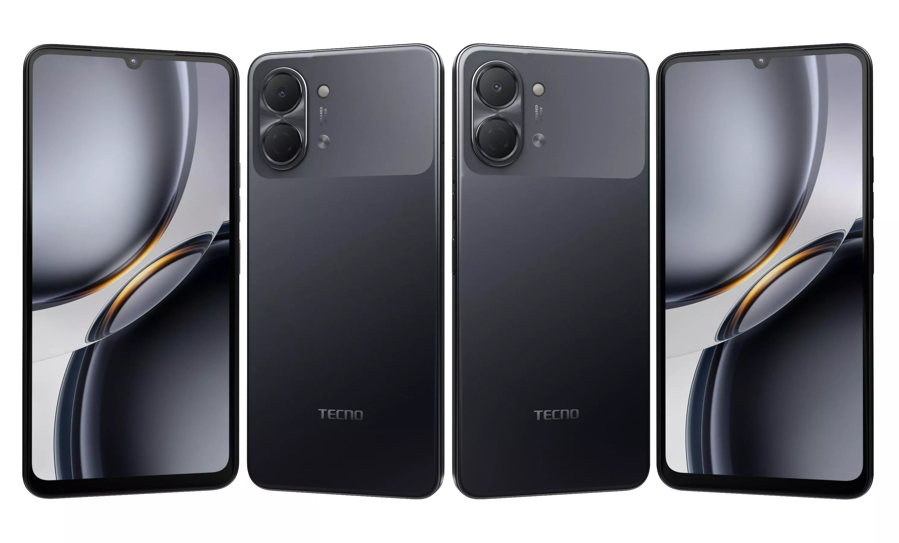 Tecno Spark Go 3 Ink Black 3D model