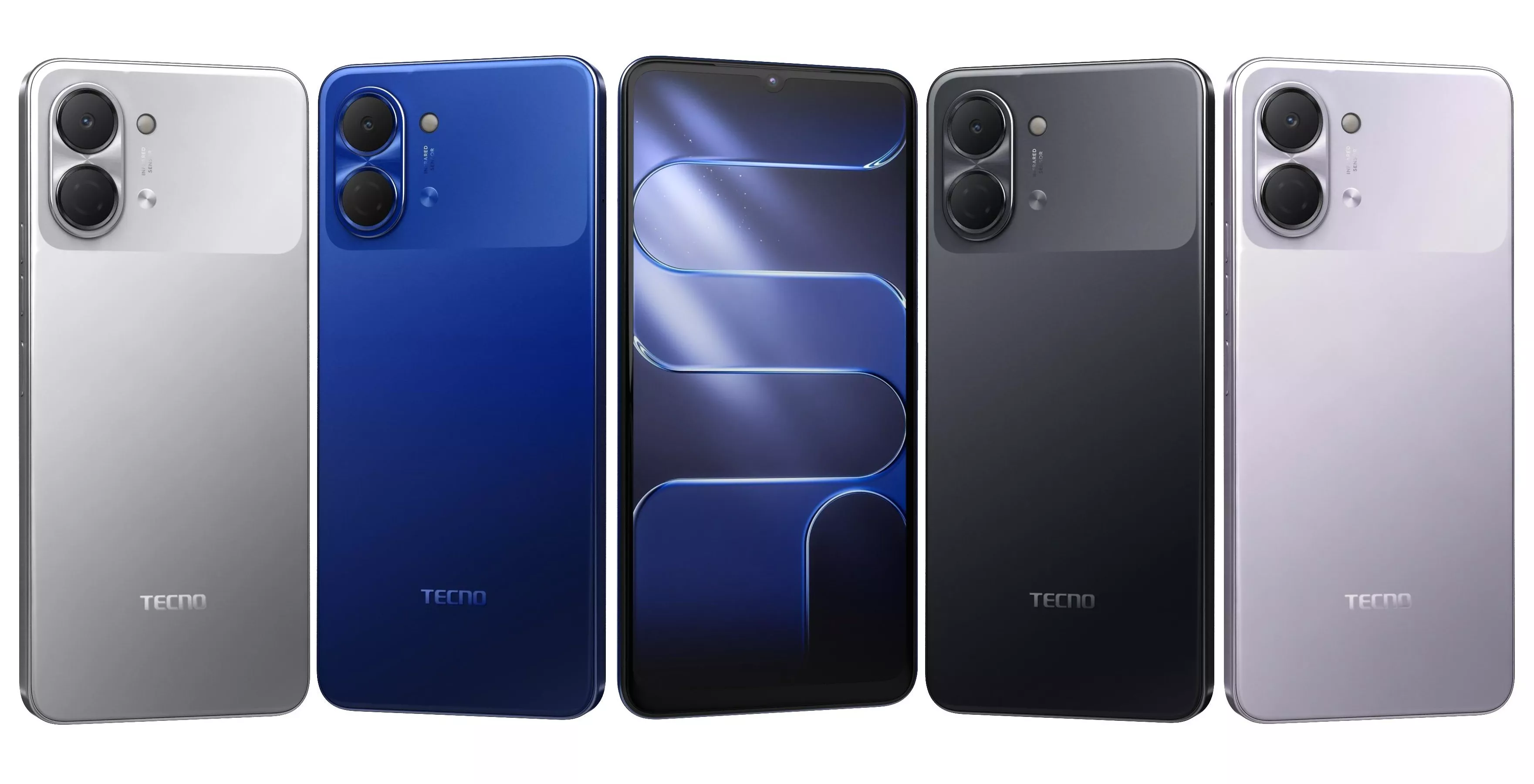 Tecno Spark Go 3 All Colors 3D model