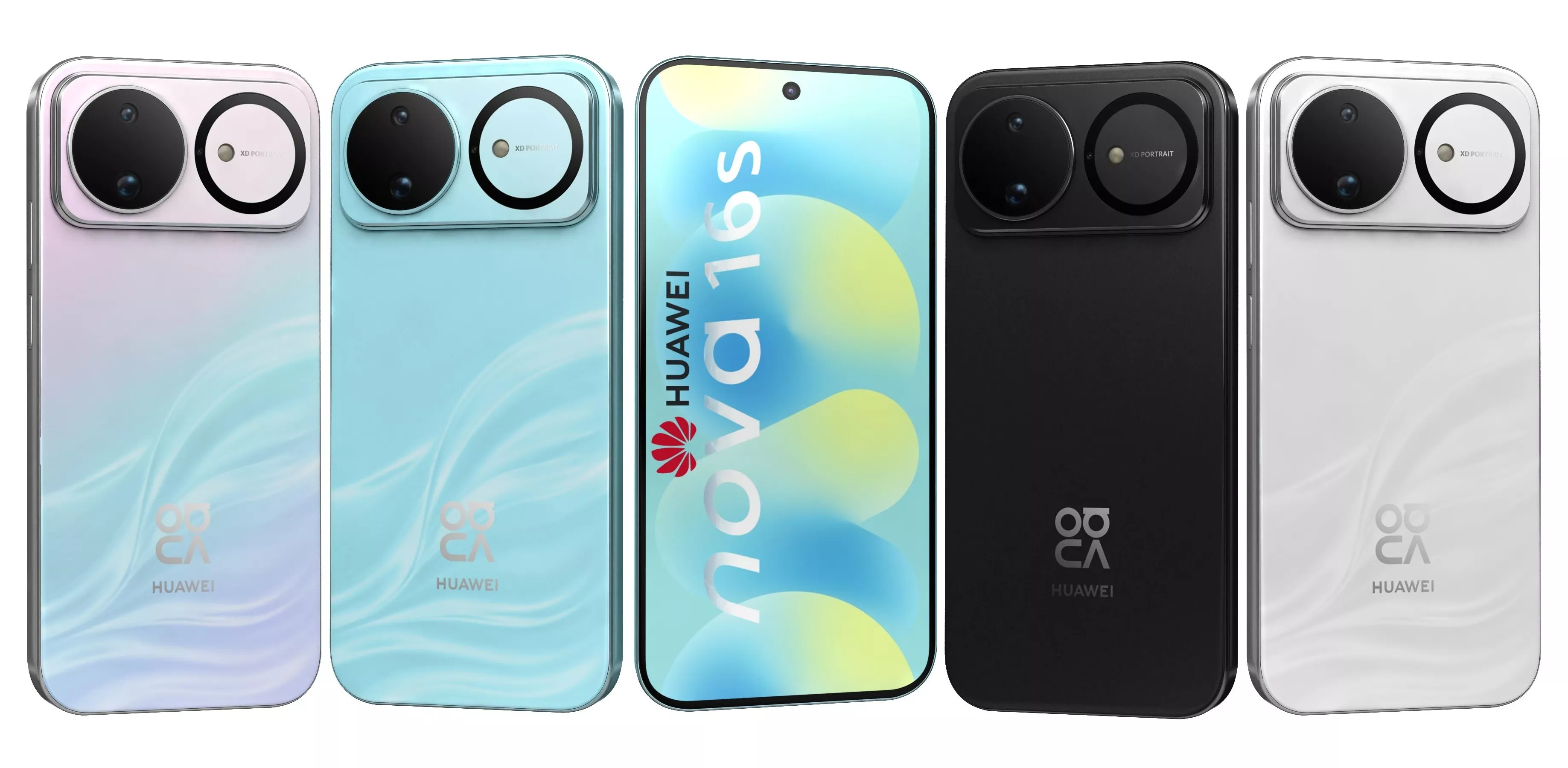 Huawei Nova 16s All Colors 3D model