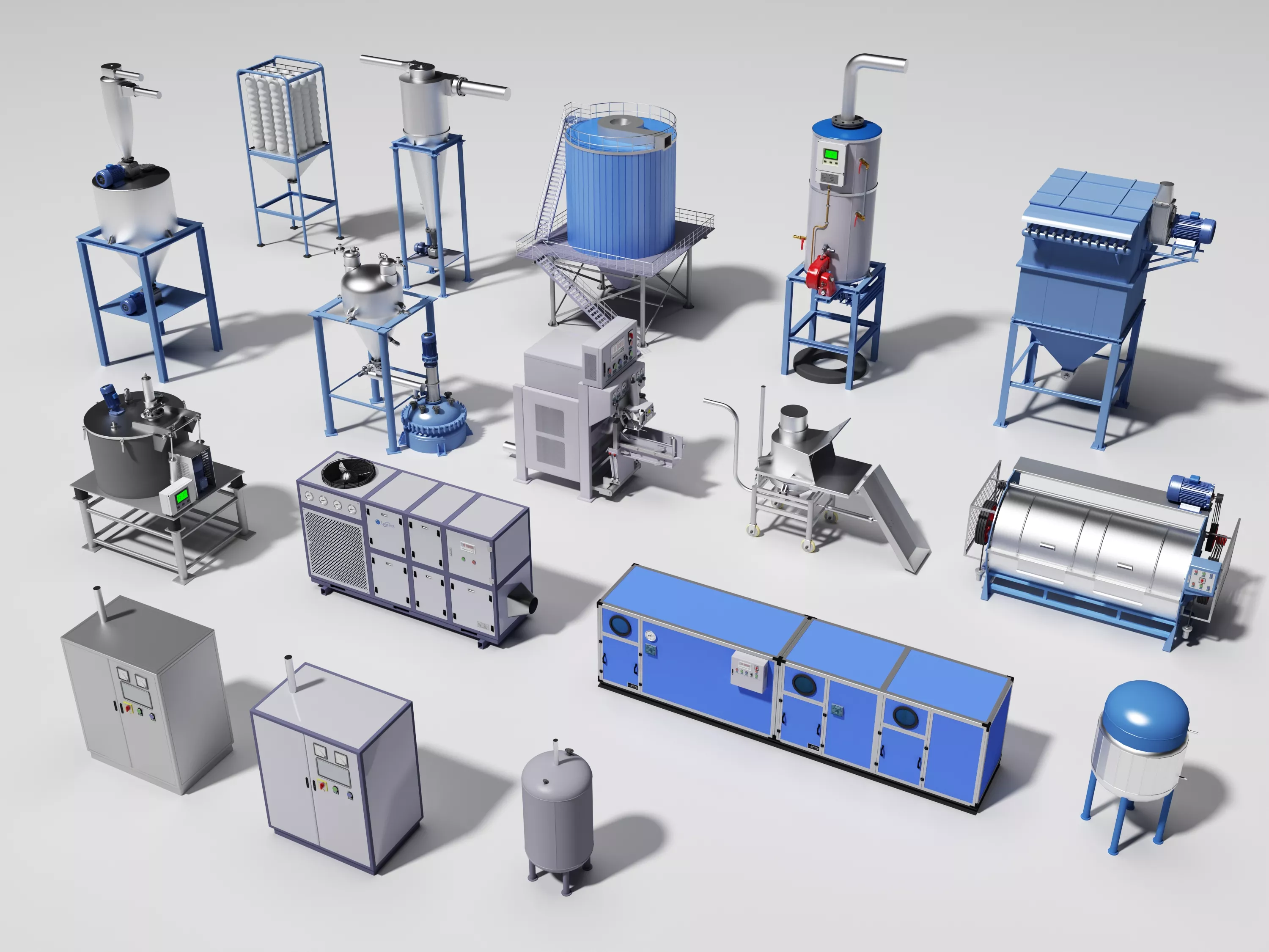 industrial equipment 163 3D model