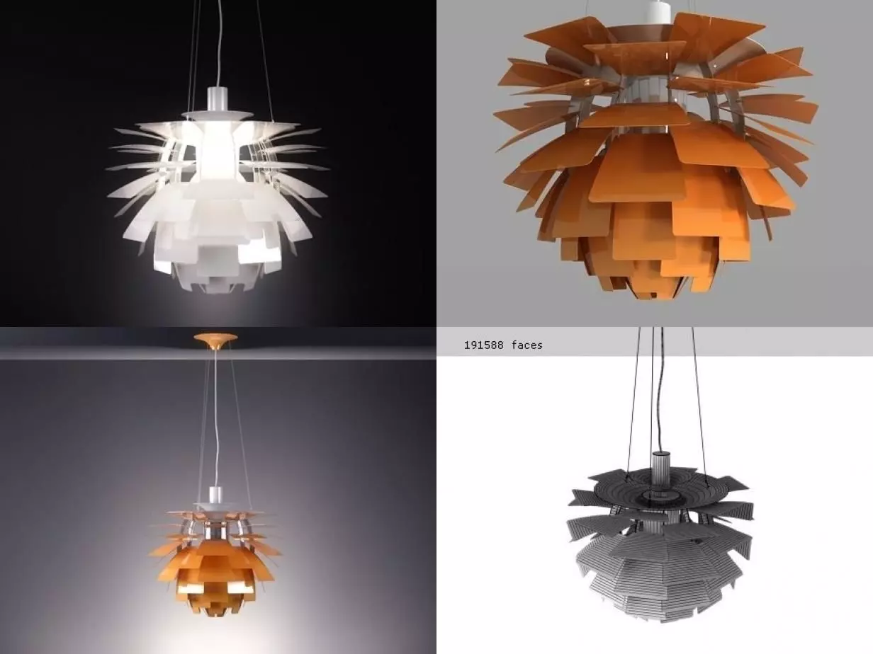 PH Artichoke 3D model_0