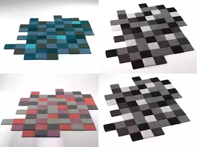 Do-Lo-Rez 2 four different rugs
