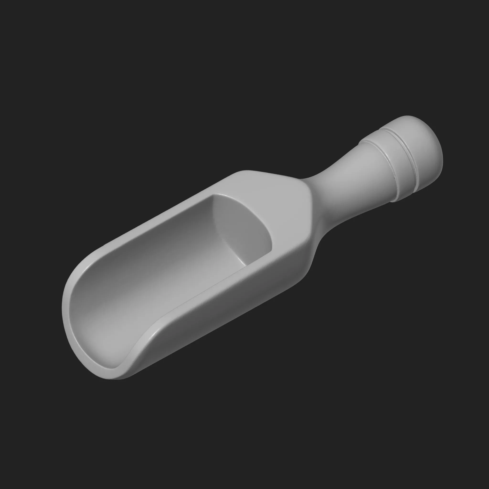 Flour Scoop 3D print model
