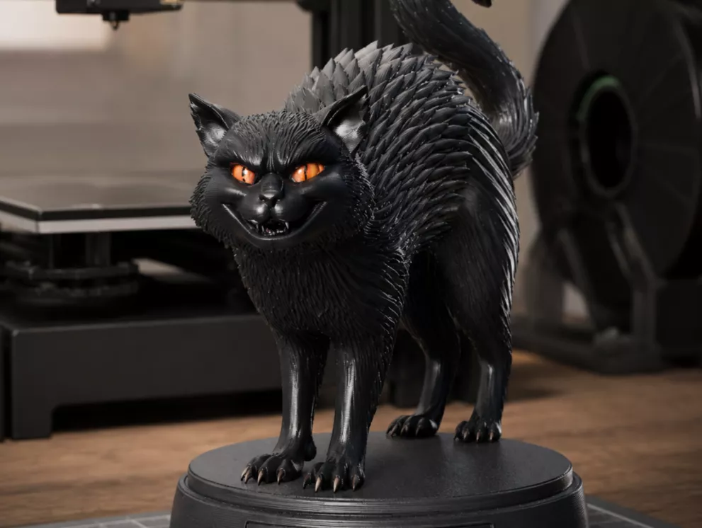 Black Cat 3D print model