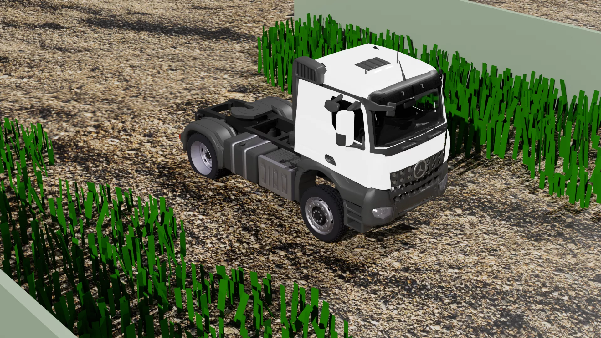 Mercedes benz Arocs 2019 Heavy Duty 3D model