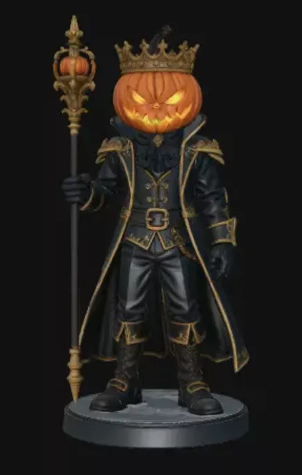 Pumpkin King 3D print model