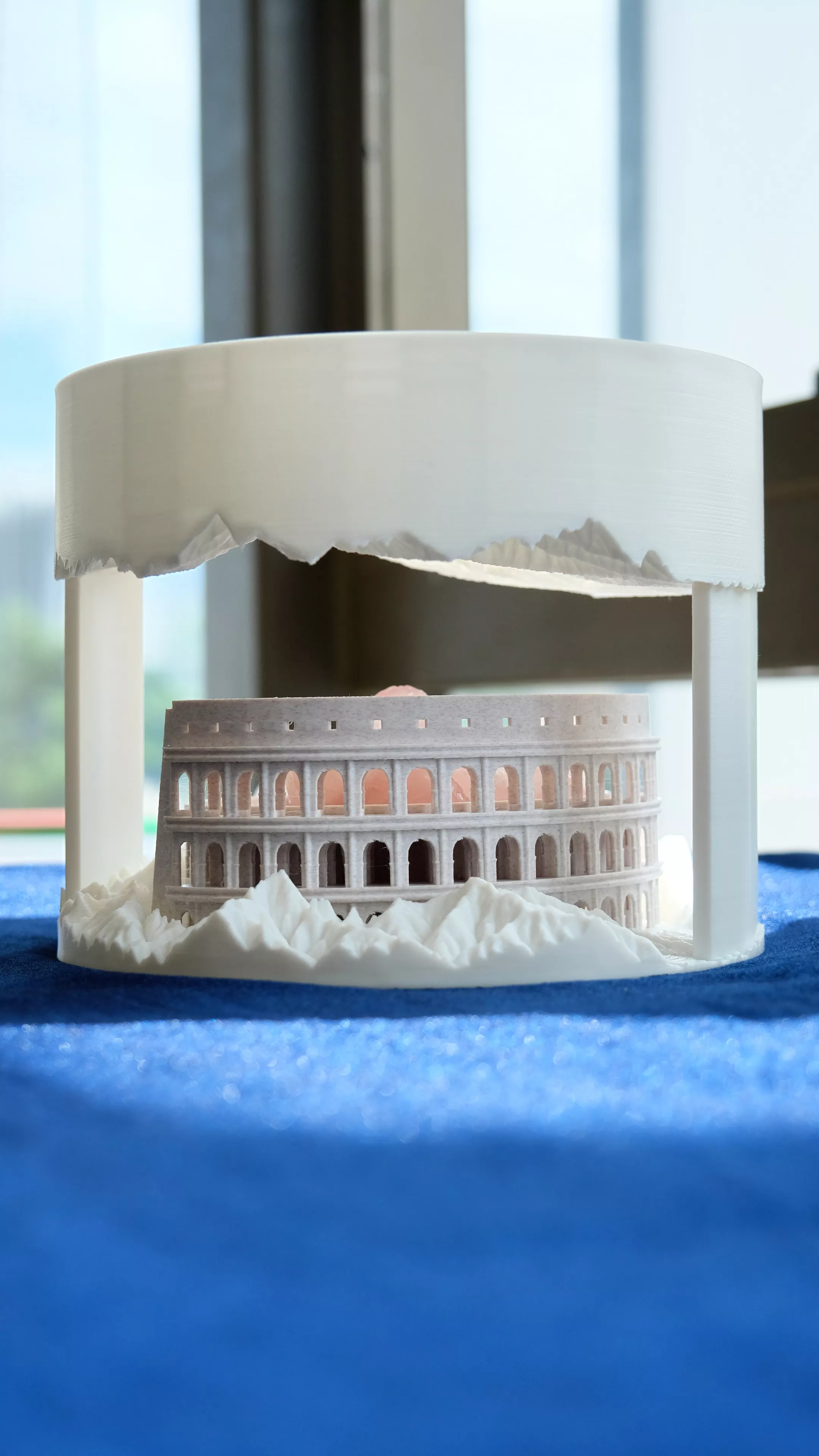 Colosseum Diffuser Base Free 3D print model
