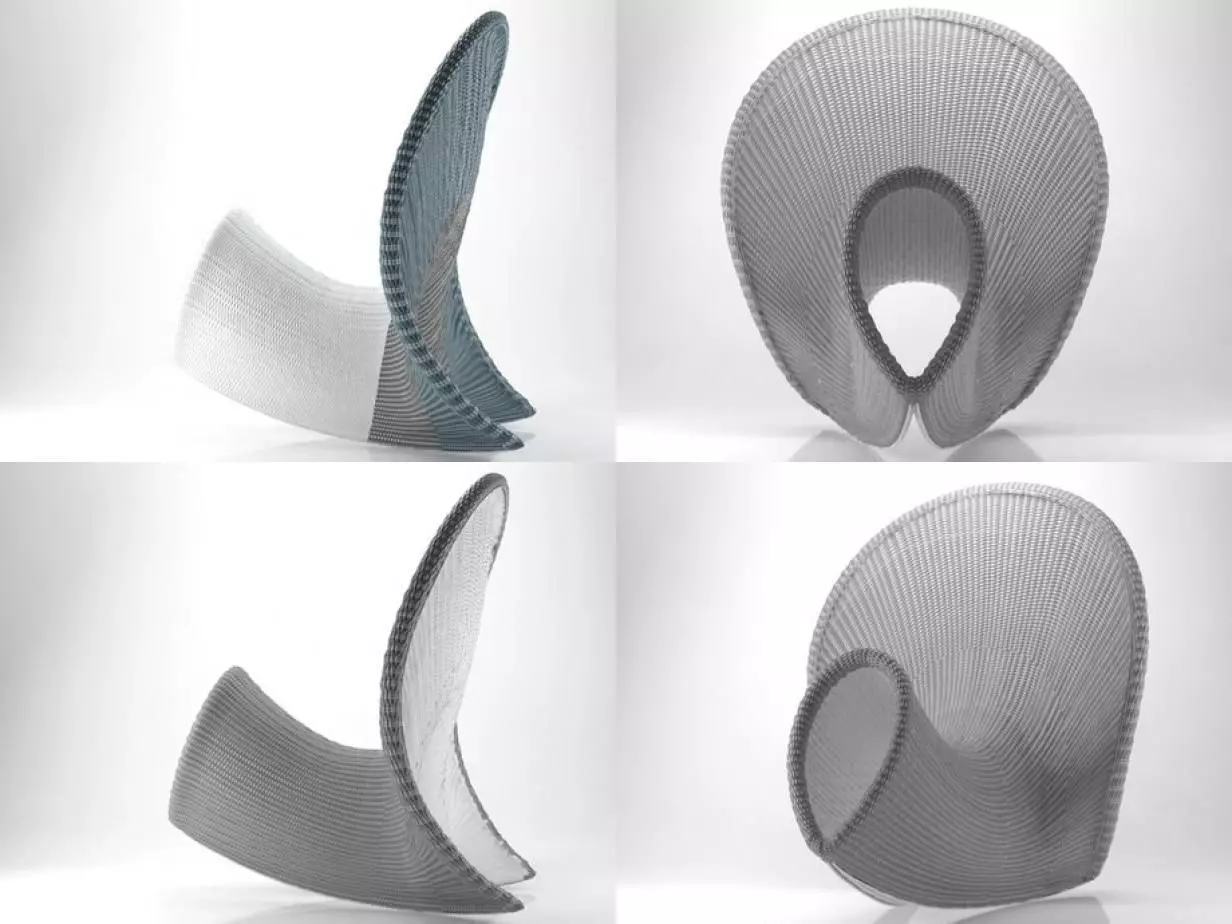 56 h chair designed 3D model_1