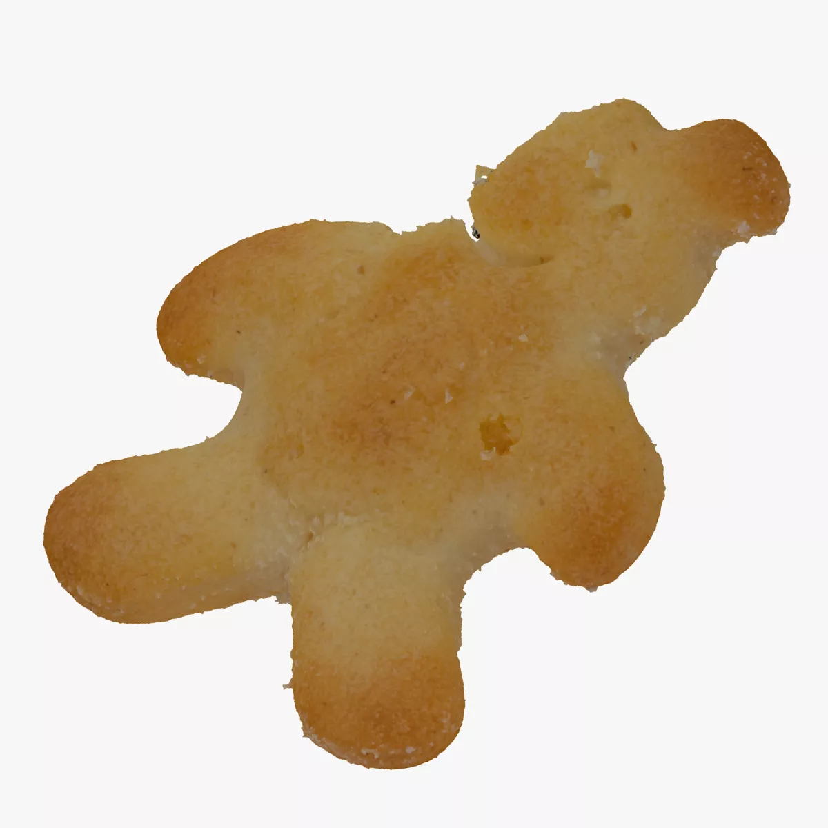 Pom Bar Cracker Cheese 01 Bitten RAW SCAN 3D model
